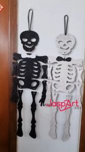 GANTUNGAN HA-03 HALLOWEEN DEKORASI PESTA HALLOWEEN GANTUNGAN SKULL TENGKORAK 3D