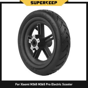 Electric Scooter 8 1/2x2 Tyre Rear Wheel Assembly for Xiaomi M365 M365pro Rear Tire Set with Hub Wheel Durable Repair Parts