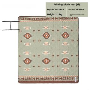 Black Deer Outdoor Picnic Mat Spring Trip Large Portable Folding Ground Pad Ultrasonic Washable Moisture Proof Camping Crawling Mat