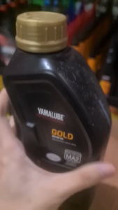 Yamalube Oli Motor Mesin 4T 10W-40 0.8L Liter Semi Synthetic Motorcycle Oil Yamaha GOLD