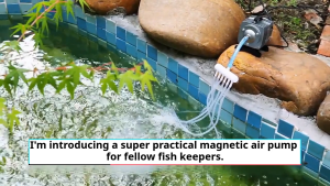 Aquarium Air Pump (6 Outlets) Electromagnetic Air Compressor Pump Air Aerator Pump