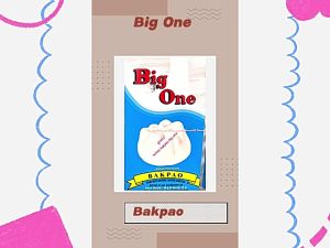 Big One Bakpao 40gr Ragi Roti Kering & Ragi Instant