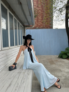 VENUIE | Resort Style Aqua Blue Elegant Set