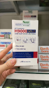 Bổ THANKINH H9000 GOLD Giảm Lo Âu Căng Thẳng Đau Nhức Đầu bổ thần kinh hộp 60 viên - ÚC CHÂU PHARMACY