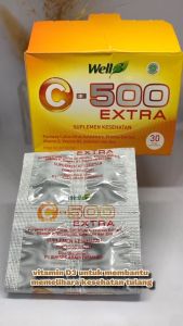 VITAMIN C WELL3 C-500 EXTRA 32 TABLET