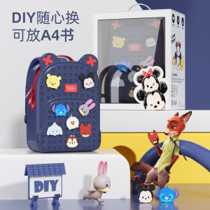 Childrens Backpack Kindergarten Zootopia Judy Niki Cute Double Shoulder Bag Big Class First Year Animal City School Bag