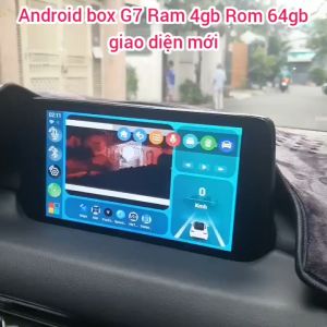 (Bh 12 th) Android Box ô tô G7 Ram 4Gb Rom 64Gb giao diện mới bản đồ vietmap S2 biến màn dvd zin thành màn android