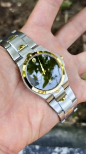 Đồng hồ nam 2kim MVD0 size 40mm máy Nhật kính sapphire chống xước chống nước tốt dây thép đúc đặc hàng chuẩn