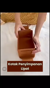 YooWoo Storage Box / Kotak Penyimpanan / Keranjang Serbaguna / Keranjang Lipat / Keranjang Baju