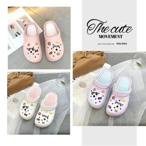 Zishop .ส่งจากไทย รองเท้าแฟชั่น รองเท้าแตะหัวโตดีไซน์และไซซ์สำหรับผู้หญิง สีสันสวยโทนสีแบบพาสเทลหวานๆ ใส่สบายวัสดุน้ำหนักเบา มีตัวติดในชุดแล้วใส่เองได้เลย