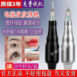 Chubby Pier Embroidery Machine Current Instrument Eyebrow Tattoo Lip Bleaching Particles Misty Eyebrow Line Eyebrows Full Polishing All-in-One Machine Tattoo Instrument
