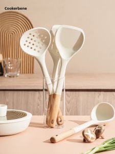 CookerBene | Non-stick Heat-resistant Food-grade Silicone Kitchen Spoon
