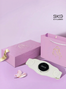 SKG | Pulse Massager for Abdominal and Waist Support with Warm Therapy