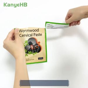 พลาสเตอร์แก้ปวด สมุนไพรจีน ใช้แปะ หลัง เข่า บ่าไหล่ คอ KanyeHB  1 ซอง  บรรจุ 12 ชิ้น