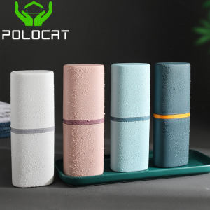 Portable Outdoor Travel Toothbrush Holder Camping Toothbrush Storage Organizer Toothpaste Box Bathroom Accessories