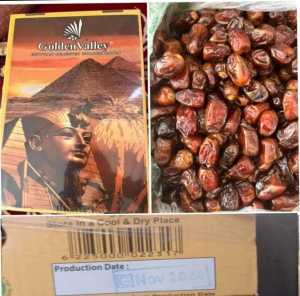 kurma mesir golden Valley isi 10kg exp maret 2027 Buah Manis Segar