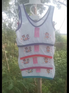 6 PCS Mini set Miniset Anak SD SMP 8 - 13 tahun katun
