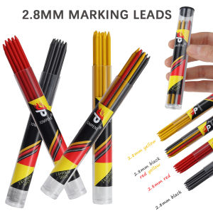 1 Box Woodworking Mechanical Pencil Lead 2.8mm Pencil Leads Marking Architectural Tool Suitable for Woodworking Pencils