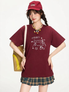 Gbiaior | Original Printed Letter Design Summer T-shirt