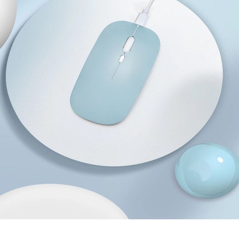 Aron wireless charging Bluetooth 2.4G USB mouse, suitable for Android, Windows tablets, laptops, portable iPads. 
