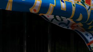 ผ้าตกแต่งผนัง ผ้าธง ตกแต่ง ตกแต่งร้าน ขนาด 120x80 ซม สำหรับส่ง การฉีด Happy Birthday สุขสันต์วันเกิด งานเลี้ยงวันเกิด ปาร์ตี้ บริการประสบการณ์