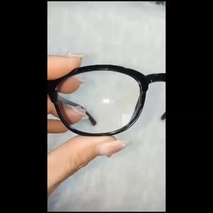 KACAMATA BACA PLUS SUPER FOKUS FRAME HITAM OVAL KACAMATA FULL PLUS (+) UNTUK PRIA DAN WANITA +1.00 S/D +3.00