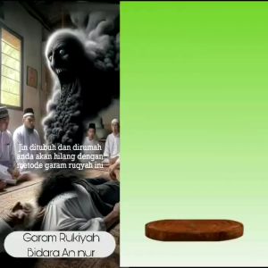 Garam Ruqyah An-Nur Daun Bidara Garam rukyah Sudah diasma Pelancar Rezeki gangguan Jin penolak Bala