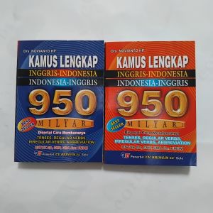 Kamus Lengkap Bahasa Inggris Indonesia - Indonesia Inggris 950 Milyar Ukuran Medium / Kamus Tanggung - B55