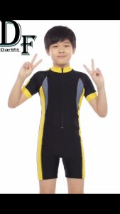 Baju Renang Anak Perempuan DARTFIT Baju Renang Anak Tanggung SD UMUR 6-12 Tahun