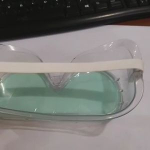 Kacamata Gerinda Putih Karet (SKF): Alat Teknik Las Bengkel Besi Stainless