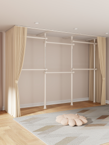WUBUWEI | Space Saving Telescopic Hanging Clothes Rack