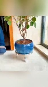 HOME+HOUND Gas Cylinder Base With Wheel Mobile Bracket Rotation 360 Degree Gas Tank Stand