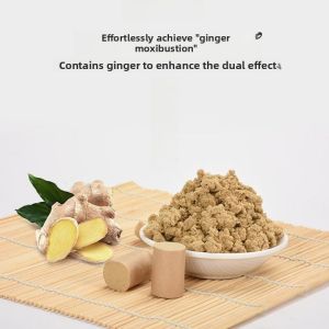 Old Ginger Moxibustion Column Smokeless Box Medicinal Moisture Removal Five-Year Moxa Stick Home Use Moxibustion Device