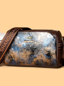 Túi Đeo Chéo Da Mềm Cỡ Lớn Cho Nữ 2025 Túi Đệm Boston Đa Năng Có Dây Đeo Vai Rộng Túi Đeo Chéo Thường Ngày