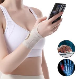 VTTO 1PCS Ultra Thin Wrist Brace Support  Sport Wrist Thumb Compression Wraps for Carpal Tunnel Adjustable Wrist Straps for Men Women