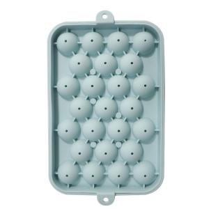 New 25 Grids Ball Mold Silicone With Cover Ice Storage Box Easy To Demould DIY Ice Ball Maker Grape Ball Handmade Soap Mold