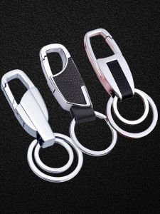 Handmade Metal Keychain Creative Business Style Car Theme Mens Stainless Steel Belt Buckle Simple Design Personalized Gift