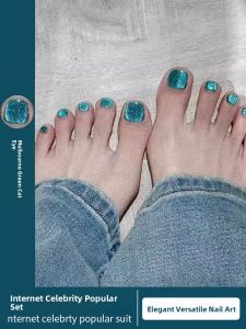 MONLEYTA | Green Melbourne Crystal Cat Eye Nail Polish Gel 2025 New Fashion Color Emerald Ice Transparent Cat Eye Nail Beauty