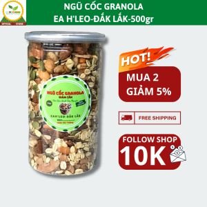 Ngũ cốc granola organic dinh dưỡng tốt cho sức khỏe 500gr