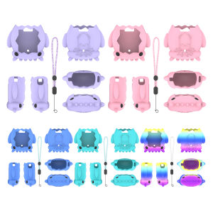 Silicone Protective Cover with Lanyard for Tamagotchi Paradise Compatible Soft Case for Tamagotchi Accessories Shockproof and Easy to Install