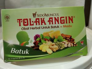 SIDOMUNCUL TOLAK ANGIN BATUK 5 sachet(15 ml per sachet)