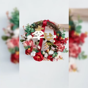 [SG Seller] Customised Home & Living Decoration Wreaths CNY Chinese New Year Housewarming Gifts