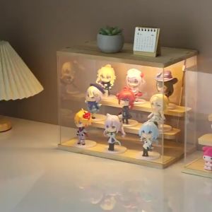 Acrylic Display Case & Rack: Perfect Storage for Your Cosmetics, Perfumes & Toy Dolls