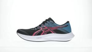 ASICS Women HYPER SPEED 5 Running Shoes in Black/Bright Rose