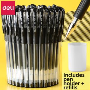 deli | Business and Exam Preparation Bullet-tip Smooth Writing Pen 100 Pcs