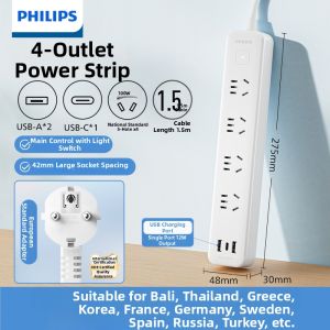 Philips | Universal Travel Adapter Compatible Multiple Standards
