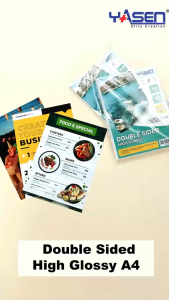 Yasen Double Sided Photo Paper Inkjet Photo Paper A4 Size 120/140/180/230/300gsm(50 sheets/pack)