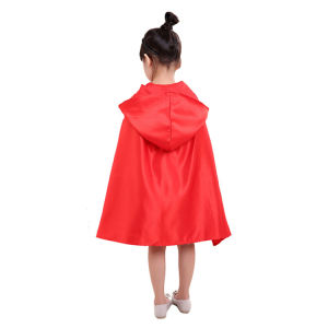 Halloween Trẻ Em Little Red Cưỡi Hood Diễn Sân Khấu Trang Phục Áo Choàng Đỏ Trường Hóa Trang Diễn Sân Khấu Quần Áo
