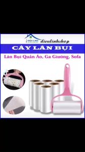 Cây Lăn Bụi Làm Sạch Quần Áo Ga Giường Sofa - Lông Động Vật Sợi Vải Đồ Da Siêu Dính Tiện Lợi Tramanhshop