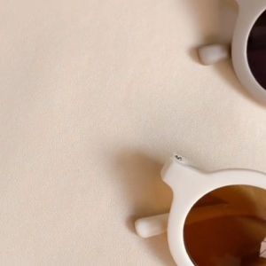 New Sunglasses Baby Retro Kacamata Anak Bayi Retro Bulat